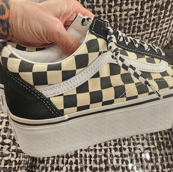 Vans Platform Checkerboard - Picture 8 of 8